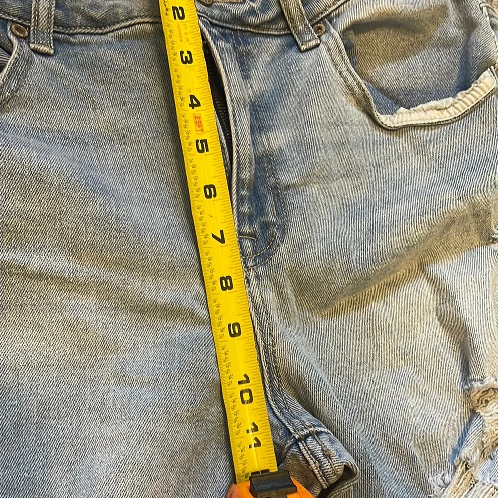Maurices Light Blue Distressed Skinny Jeans